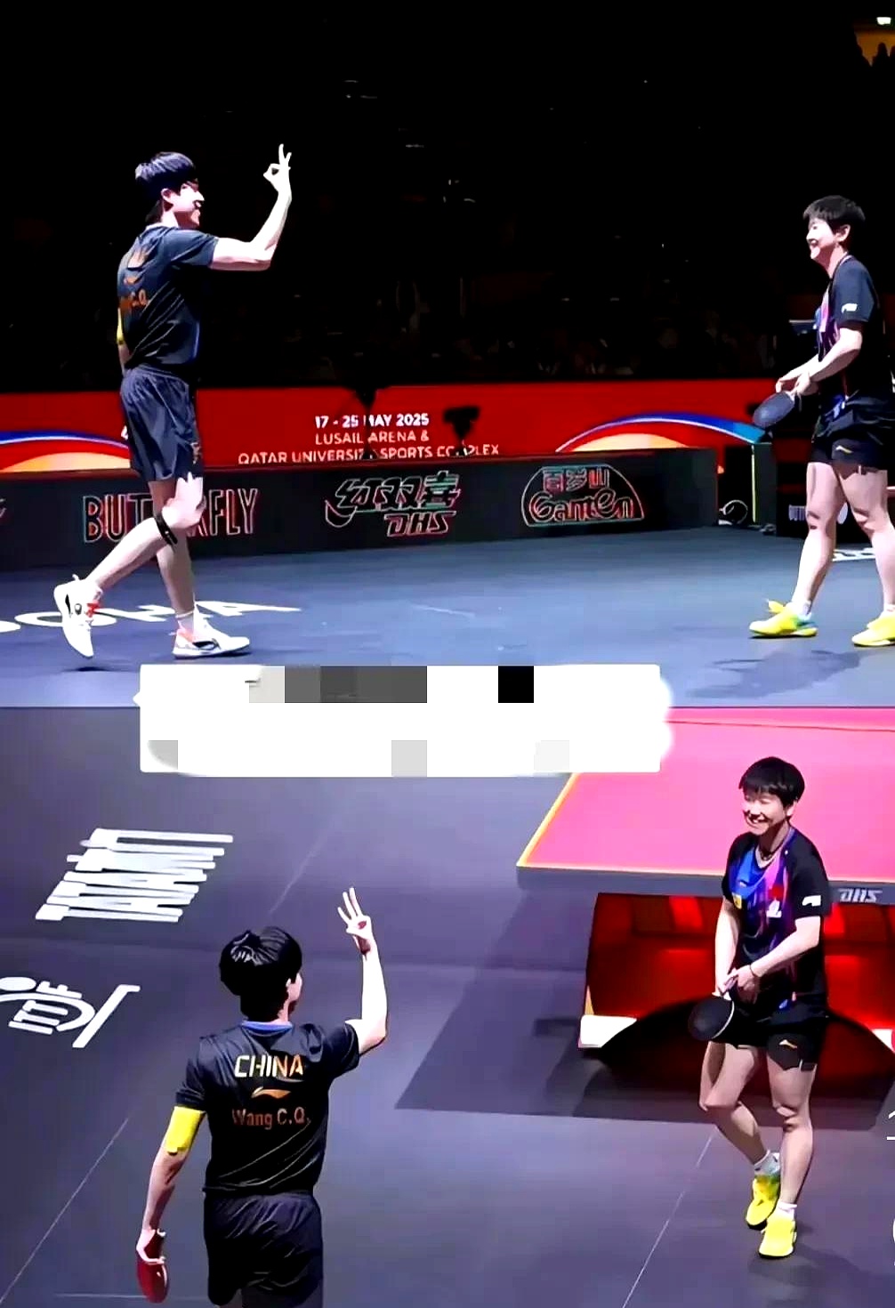 包含比利时乒乓球队完胜中国乒乓球队，许昕制霸全场的词条